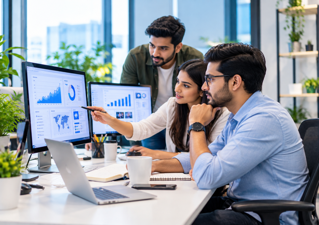 Collaborative Analytics In A Modern Office 1024x723